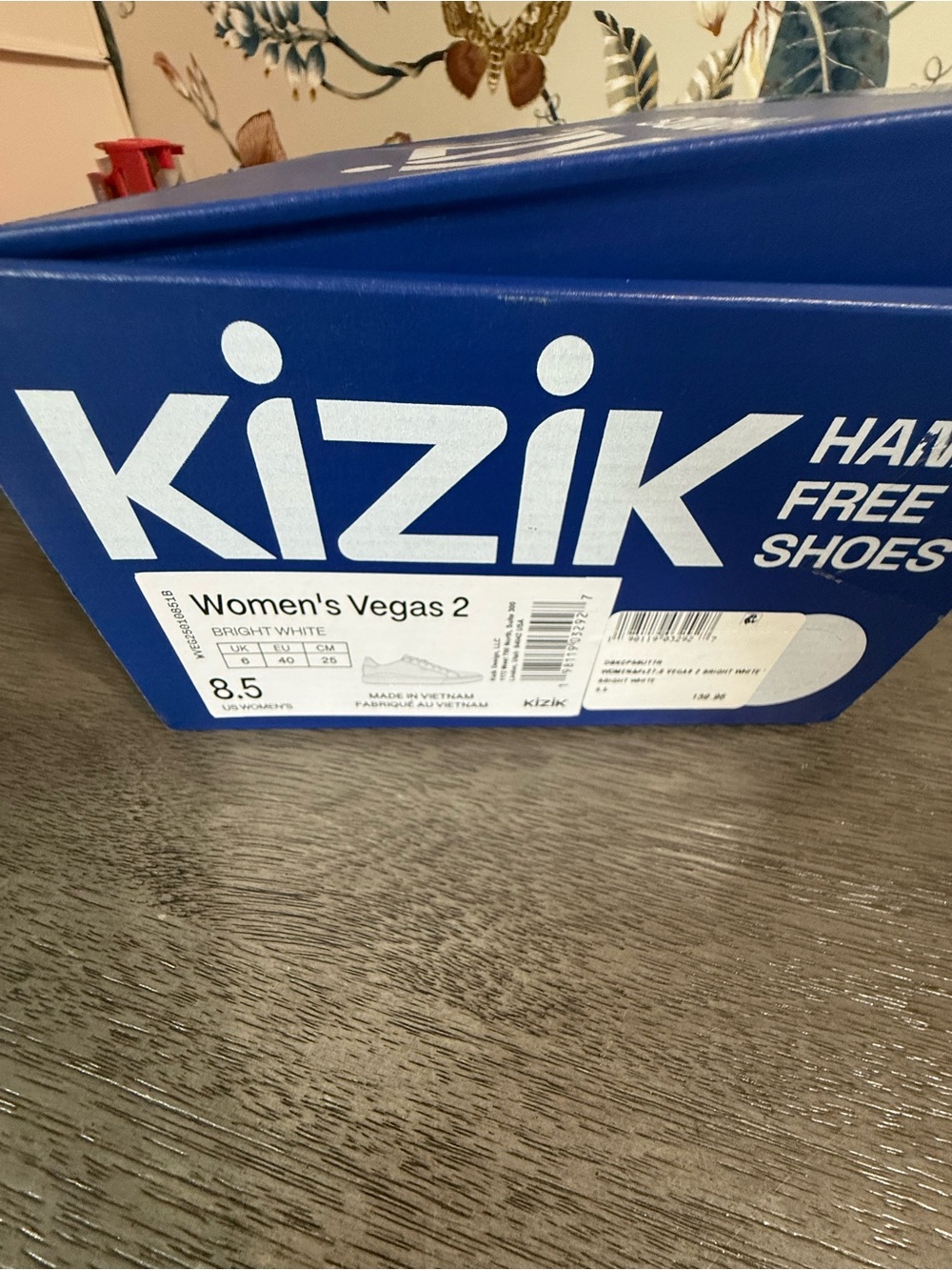 Kizik Vegas Bright White Women Sneakers Size 8.5 - Picture 9 of 11